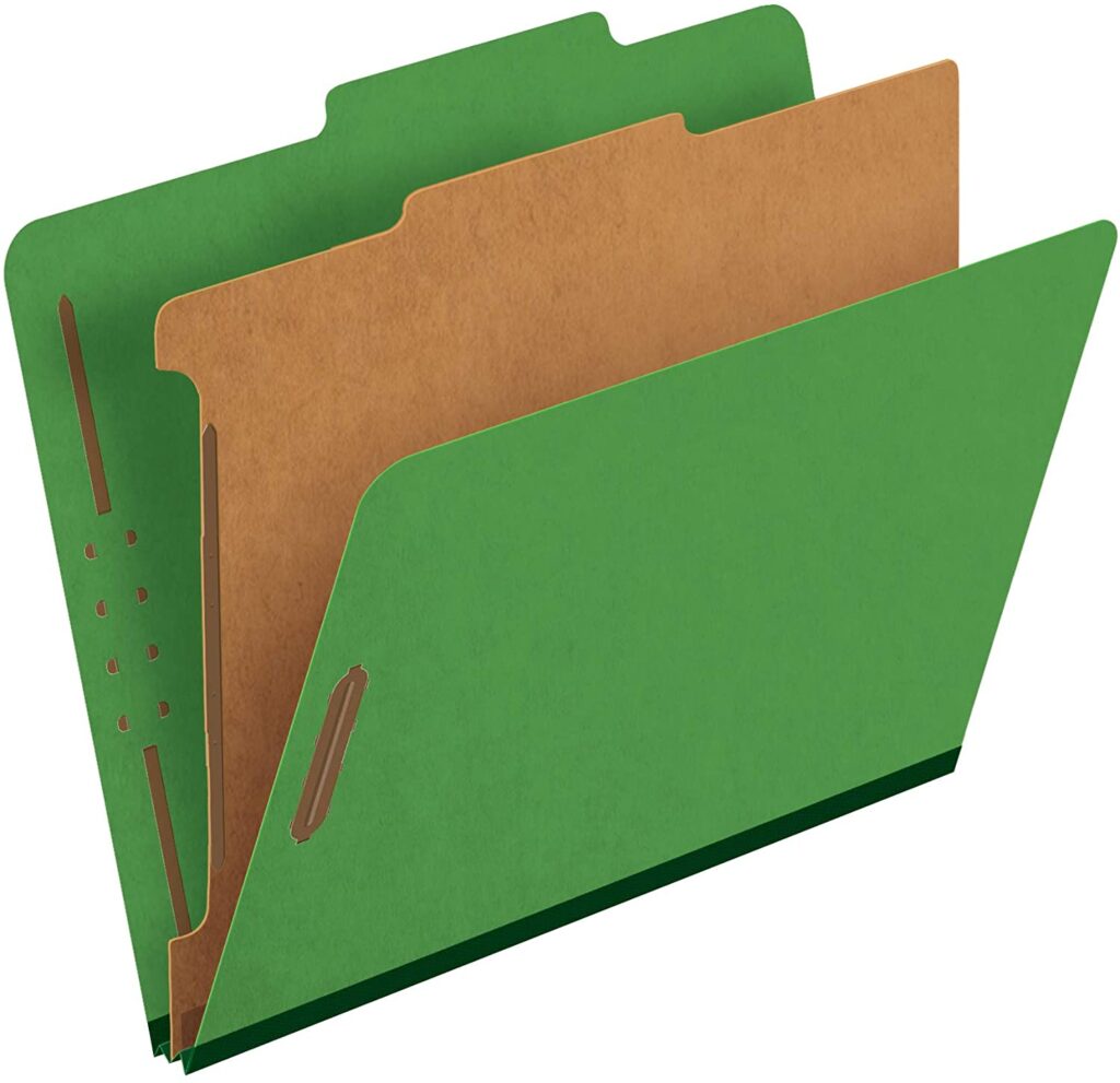 Atlas / Partition Folder Legal, 1 division, Box-20/Dark Green – Lápiz ...