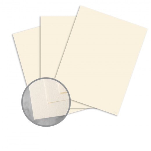 Linen Paper/Ivory 24Lbs (72-0631)