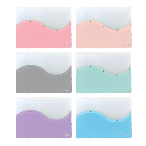 TWO TONE LETTER SIZE DOCUMENT CASE