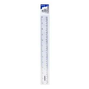 12" CLEAR RULER