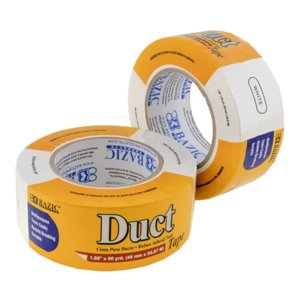 1.88" X 60 YARDS WHITE DUCT TAPE